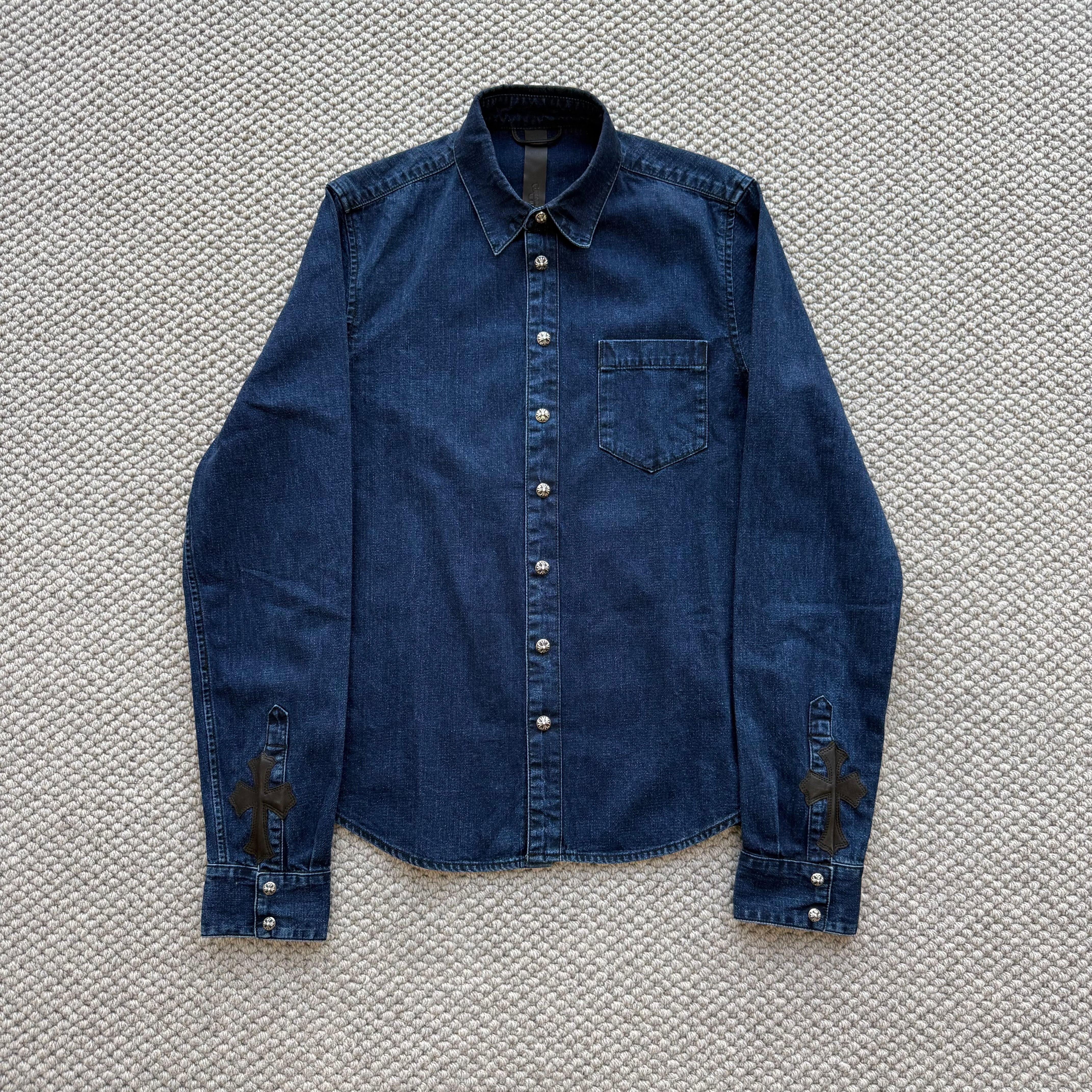 Chrome Hearts Denim Shirt Mens – Koden