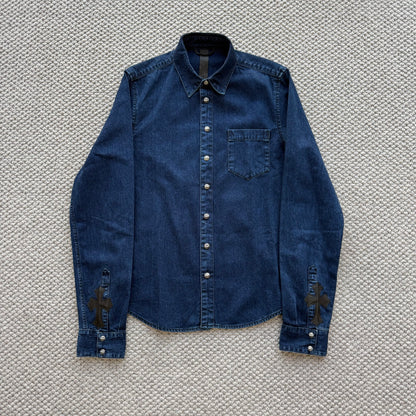 Chrome Hearts Denim Shirt Mens